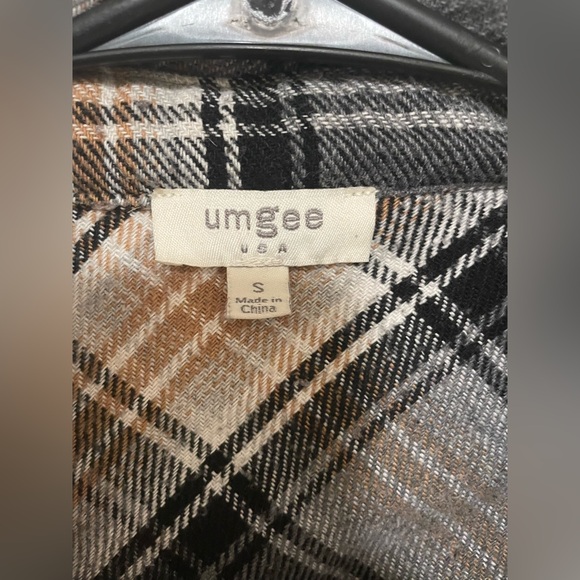 ✨Umgee Flannel Button Up Thick Size S - Picture 5 of 8